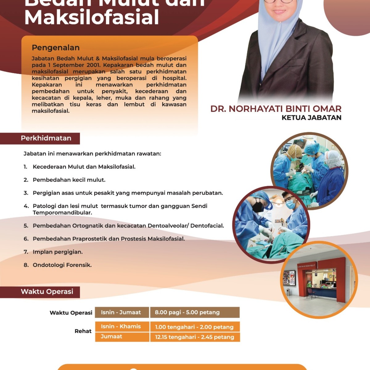 JABATAN BEDAH MULUT DAN MAKSILOFASIAL